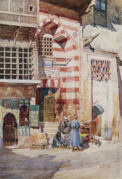 Dans une rue du Caire - Walter Spencer Stanhope Tyrwhitt