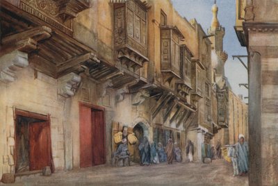Scène de rue, Bab-el-Sharia, Le Caire - Walter Spencer Stanhope Tyrwhitt