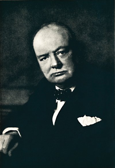 Le très honorable Winston S. Churchill, P.C., C.H., F.R.S., M.P. - Walter Stoneman