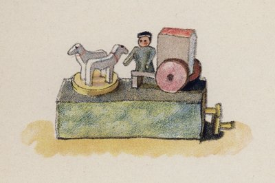 Vieux jouet peint par Walter Trier - Walter Trier