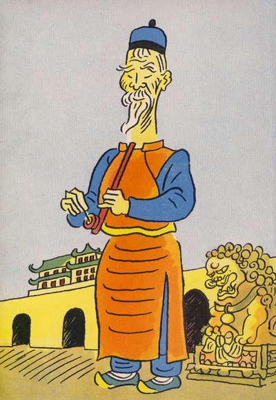 Les costumes fous de Walter Trier : Chine - Walter Trier