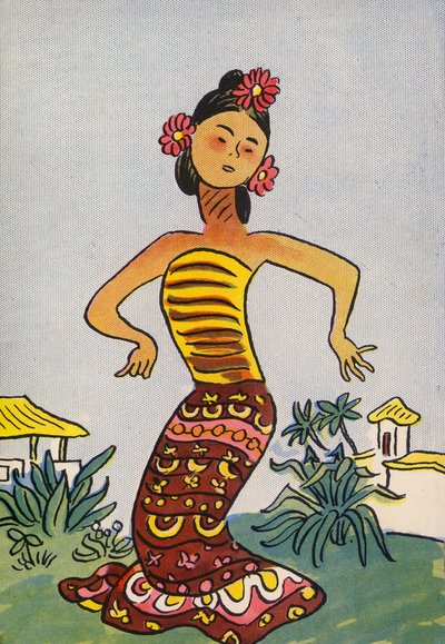 Les costumes fous de Walter Trier : Java - Walter Trier