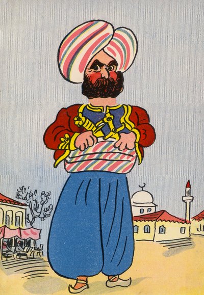 Les costumes fous de Walter Trier : Turquie - Walter Trier
