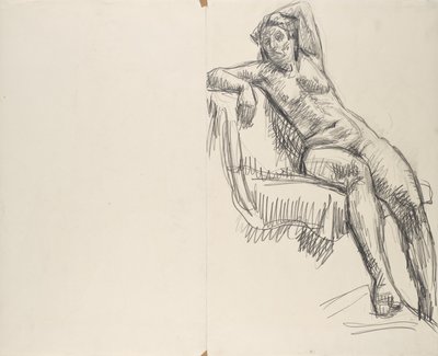 étude sur la nudité - Walther Gamerith