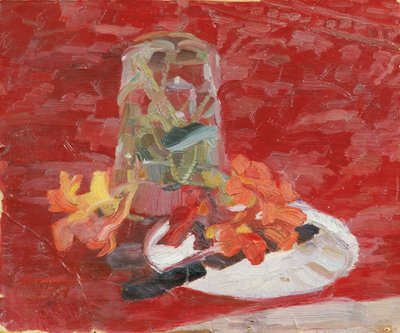 Nature morte avec verre d