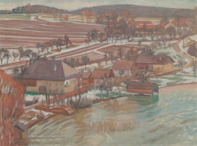 Unterbuchberg au début du printemps - Walther Gamerith