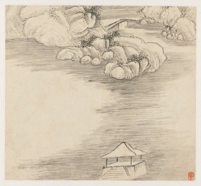 Album de Paysages : Feuille 3 - Wang Gai