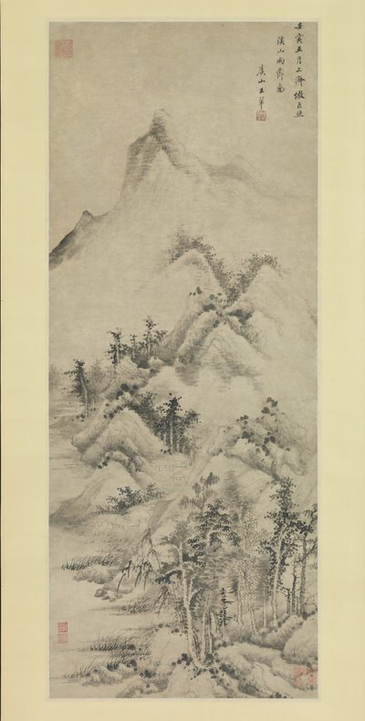Éclaircie après la pluie sur des ruisseaux et des montagnes - Wang Hui