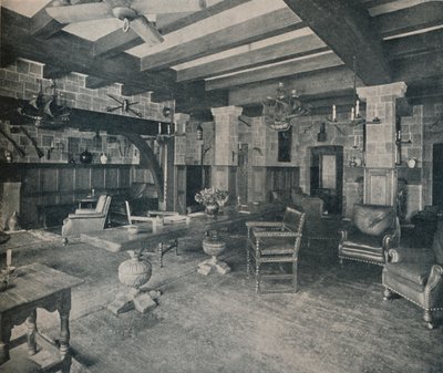 La salle des boucaniers, Carlyle Club, Piccadilly, 1915 - Waring and Gillow