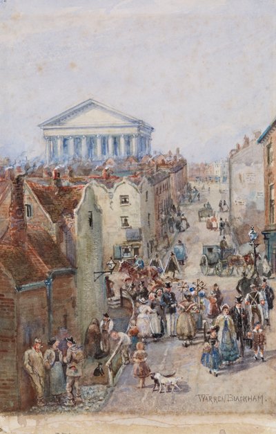 Rue de la colline, 1850 - Warren Blackham