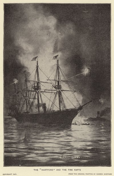 Le "Hartford" et les radeaux de feu - Warren Sheppard