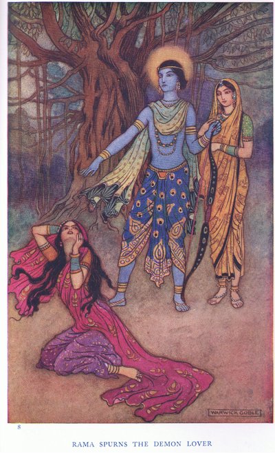 Rama repousse l