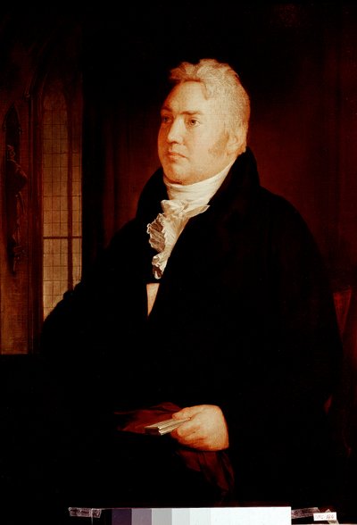 Portrait de Samuel Taylor Coleridge (1772 - 1834) poète, critique et philosophe anglais attribué à Washington Allston (1779-1843) 19ème siècle Londres, National Portrait Gallery - Washington Allston