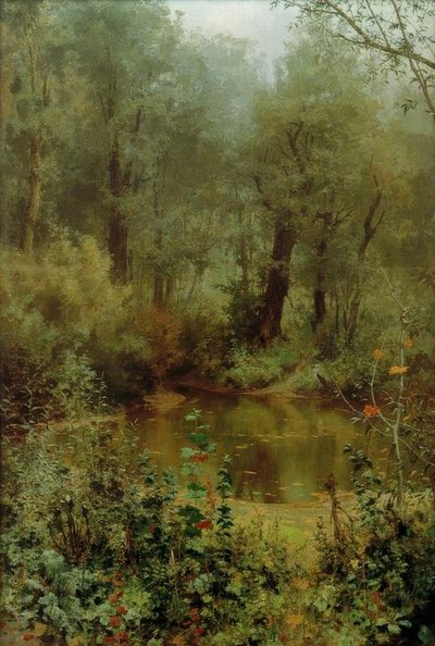 Étang forestier - Wassili Dmitrijewitsch Polenow