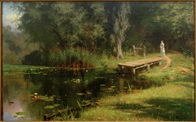 Étang envahi par la végétation - Vasilij Dmitrievich Polenov