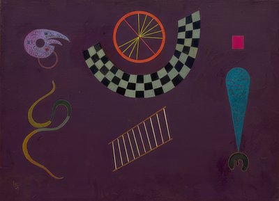 Ruban aux carrés. 1944 - Wassily Kandinsky