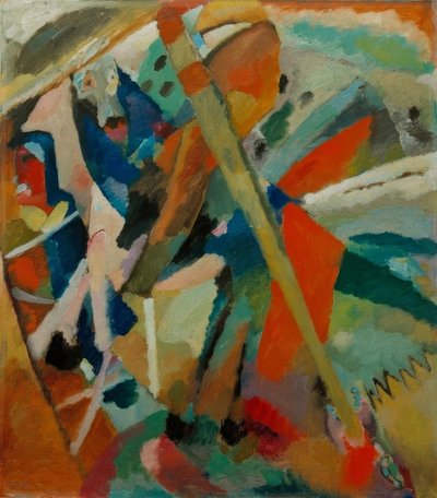 Saint Georges - Wassily Kandinsky