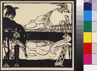 Deux oiseaux - Wassily Kandinsky
