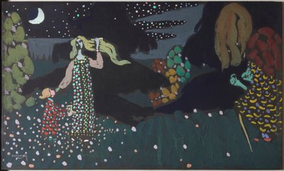 La nuit - Wassily Kandinsky