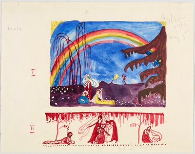 Die Schleier - Wassily Kandinsky