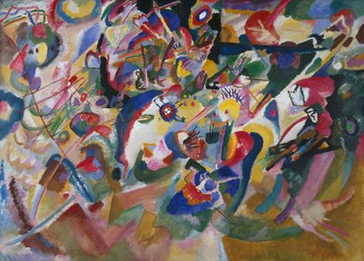 Esquisse 3 pour "Composition VII" - Wassily Kandinsky