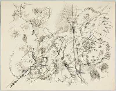 Esquisse pour une gravure - Wassily Kandinsky