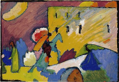 Étude pour improvisation 3. Peinture de Vassily Kandinsky - Wassily Kandinsky