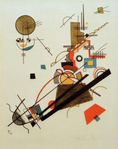 Ascension joyeuse - Wassily Kandinsky