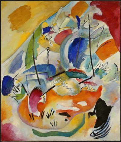 Improvisation 31, bataille navale - Vassily Kandinsky - Wassily Kandinsky