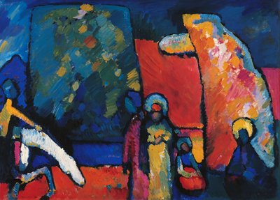 Improvisation n° 2 (Marche funèbre) - Wassily Kandinsky