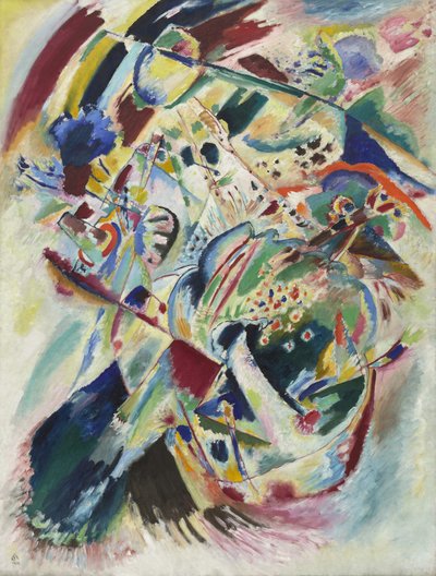 Kandinsky - Panneau pour Edwin R. Campbell n° 4, 1914 - Wassily Kandinsky