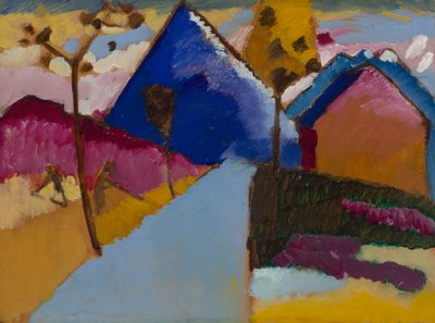 Kochel – Rue droite - Wassily Kandinsky