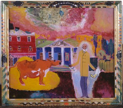 Vache à Moscou - Wassily Kandinsky