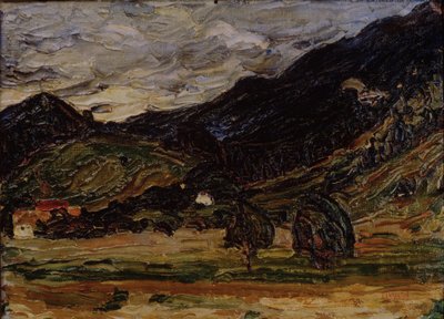 Paysage, 1918 - Wassily Kandinsky
