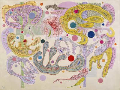 Formes capricieuses. 1937 - Wassily Kandinsky
