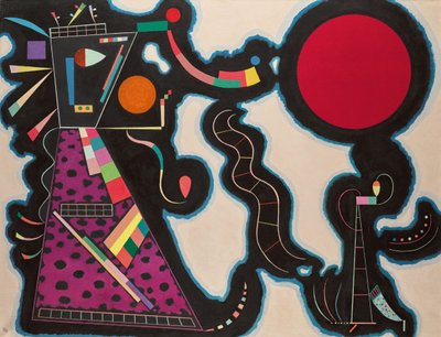 Le Rond rouge, 1939 - Wassily Kandinsky