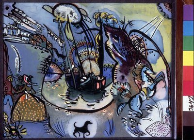 Le port - Wassily Kandinsky
