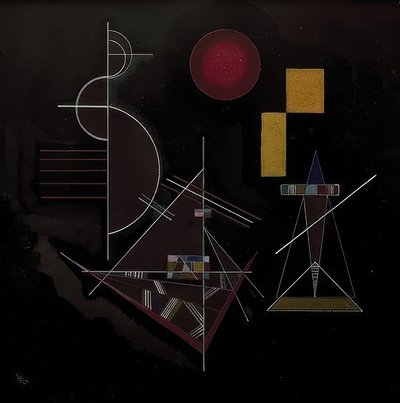 Léger en lourd (licht in zwaar) - Wassily Kandinsky