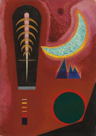 Lâchement en Rouge - Wassily Kandinsky