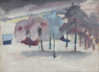 Murnau – Arbres dans la neige - Wassily Kandinsky