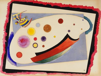 Ovale Animé - Wassily Kandinsky