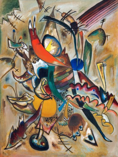 Peinture avec des points - Wassily Kandinsky
