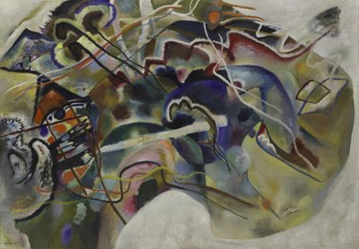 Peinture avec bordure blanche - Wassily Kandinsky