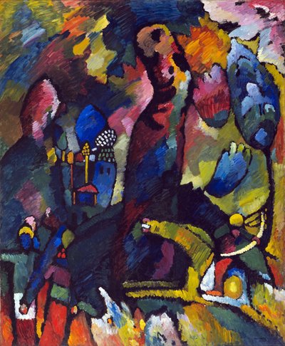 Tableau avec archer - Wassily Kandinsky