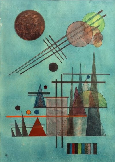 Horizontal et vertical - Wassily Kandinsky