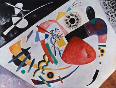 Tache rouge II - Wassily Kandinsky