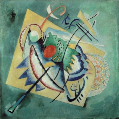 Ovale rouge - Wassily Kandinsky