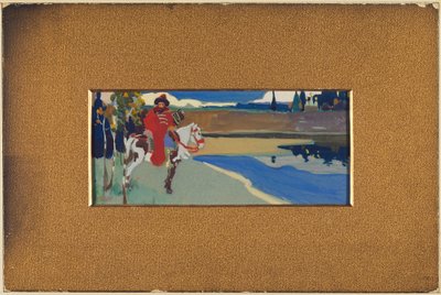 Cavalier russe - Wassily Kandinsky
