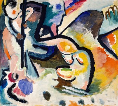Saint Georges III, 1911 - Wassily Kandinsky