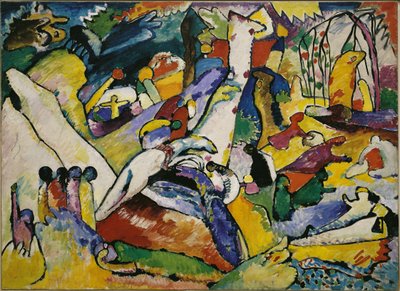 Esquisse pour Composition II, 1909-1910 - Wassily Kandinsky